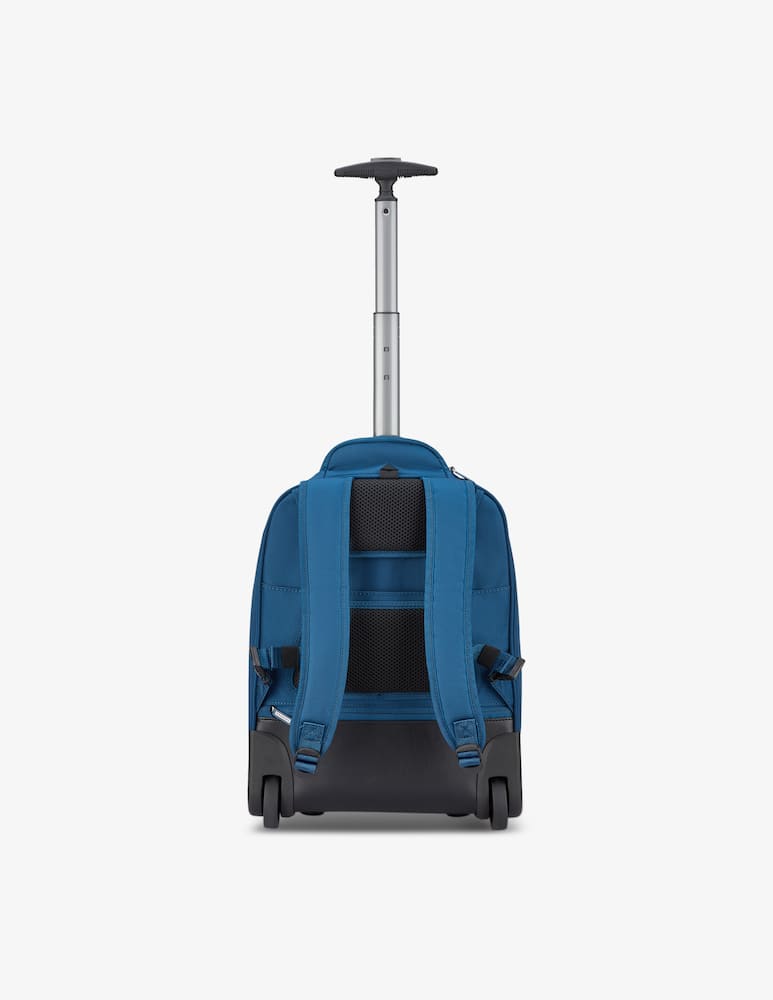 rinascente Roncato Gateway Wheeled Backpack With 17 Laptop Comp. Blue
