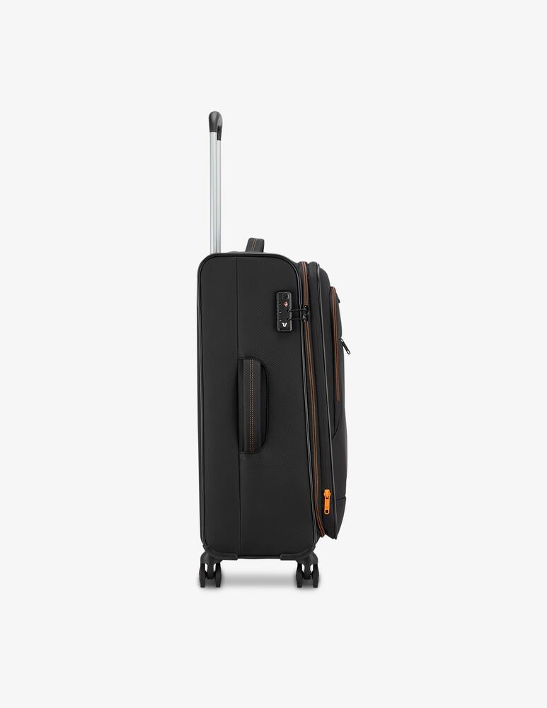 rinascente Roncato Flyover Medium Spinner 65 Cm Expandable - Black