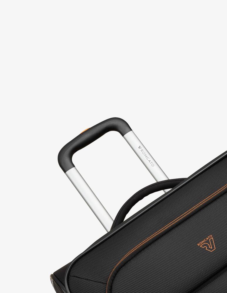 rinascente Roncato Flyover Medium Spinner 65 Cm Expandable - Black