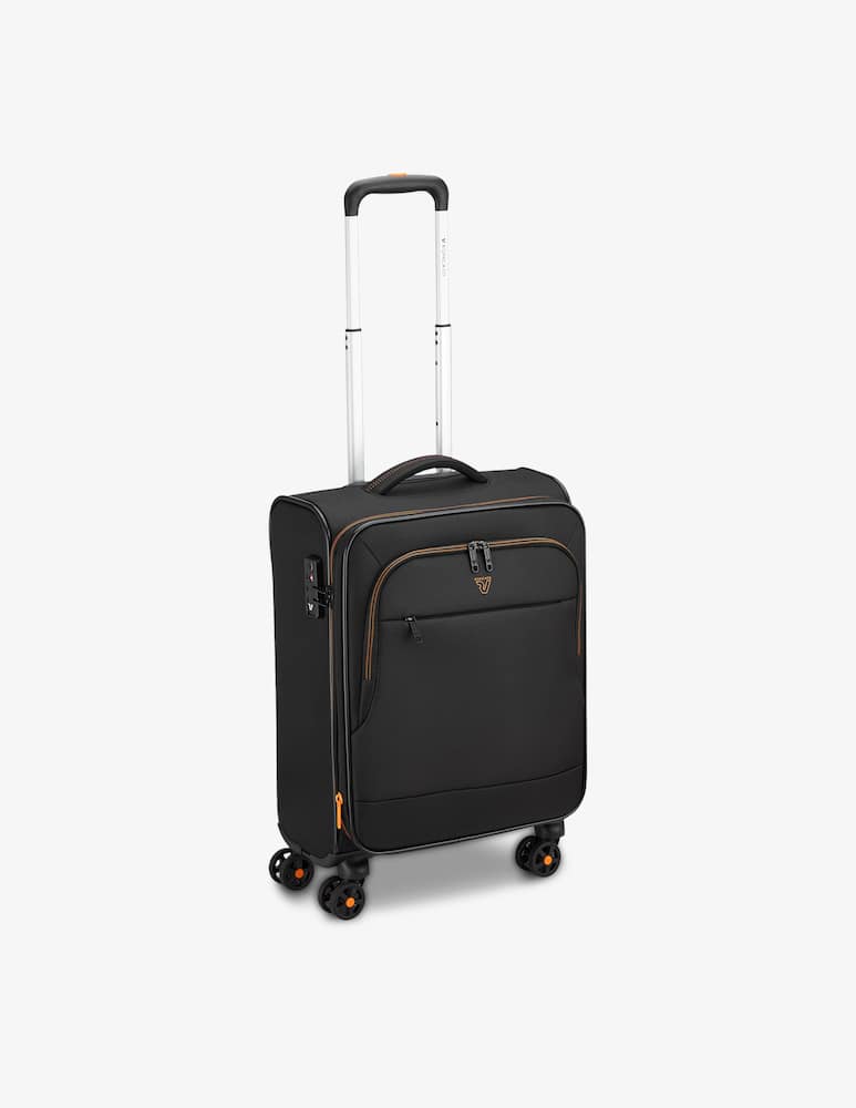 rinascente Roncato Flyover Cabin Spinner 55x40x20/23 Cm Expandable - Black