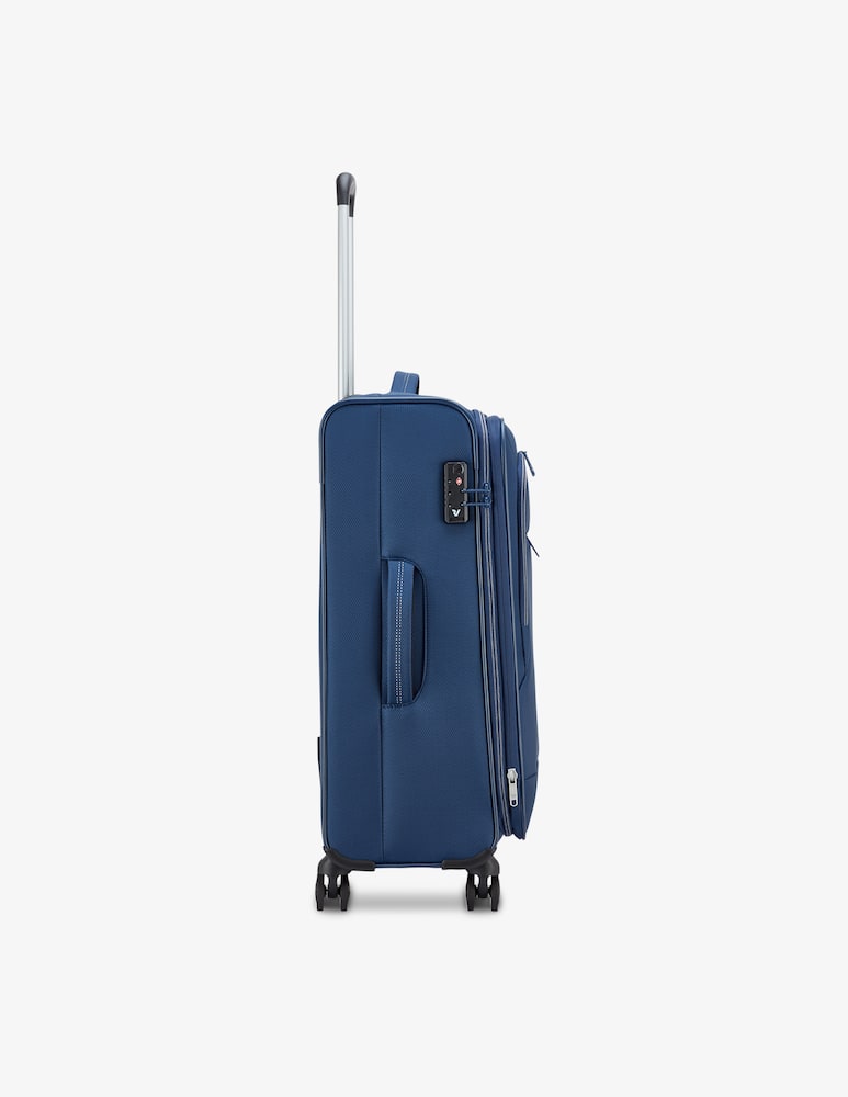 rinascente Roncato Flyover Medium Spinner 65 Cm Expandable - Night Blue