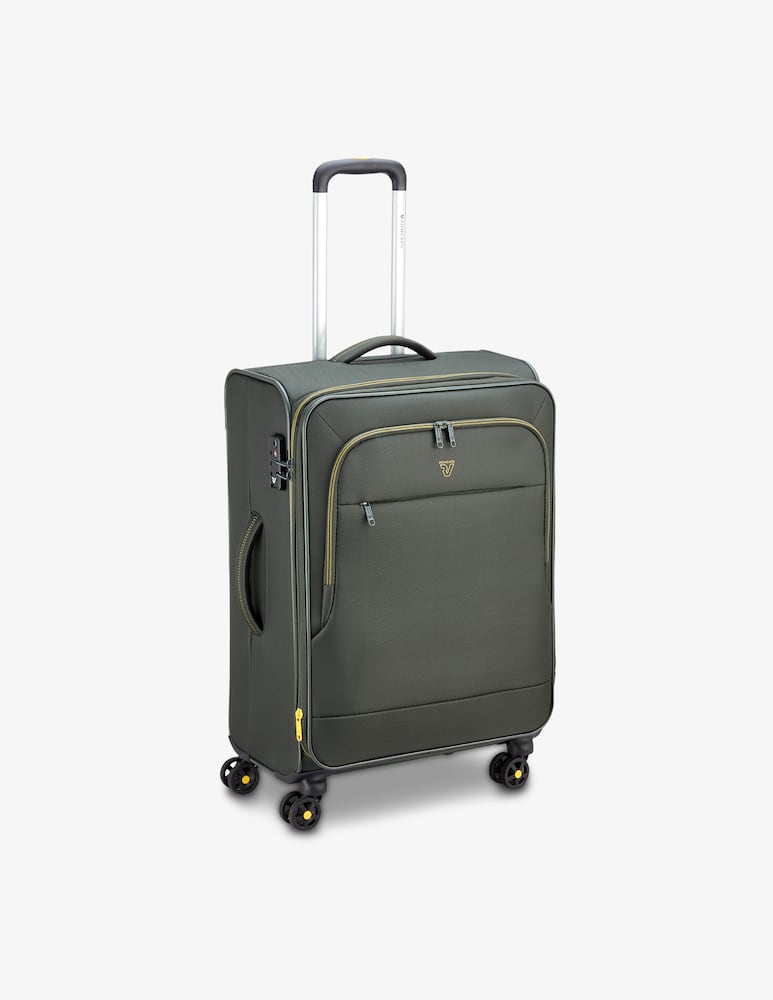 rinascente Roncato Flyover Medium Spinner 65 Cm Expandable - Forest Green