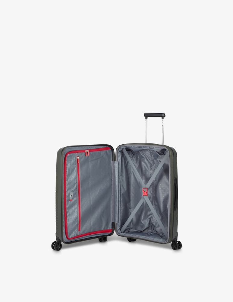 rinascente Roncato Storm Medium Spinner 65 Cm Expandable - Forest Green