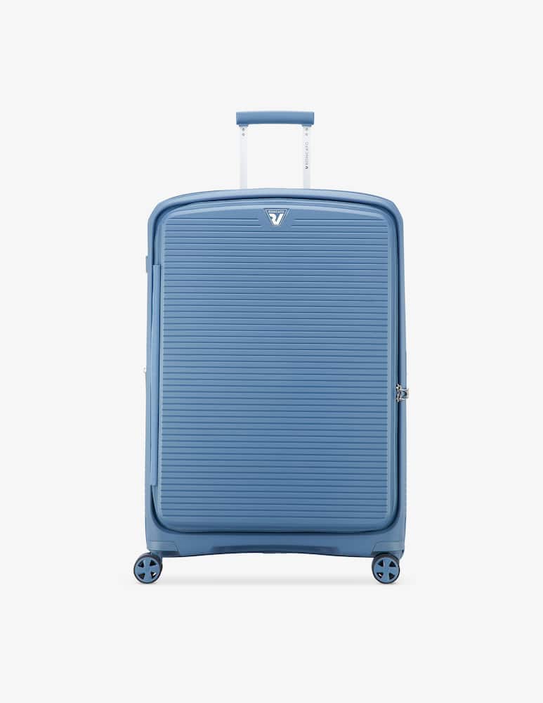 Roncato Arcade Dlx Large Spinner 78 Cm Expandable - Avio Blue - picture 1 Roncato Arcade Dlx Large Spinner 78 Cm Expandable - Avio Blue - picture 1