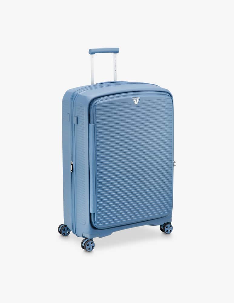 rinascente Roncato Arcade Dlx Large Spinner 78 Cm Expandable - Avio Blue