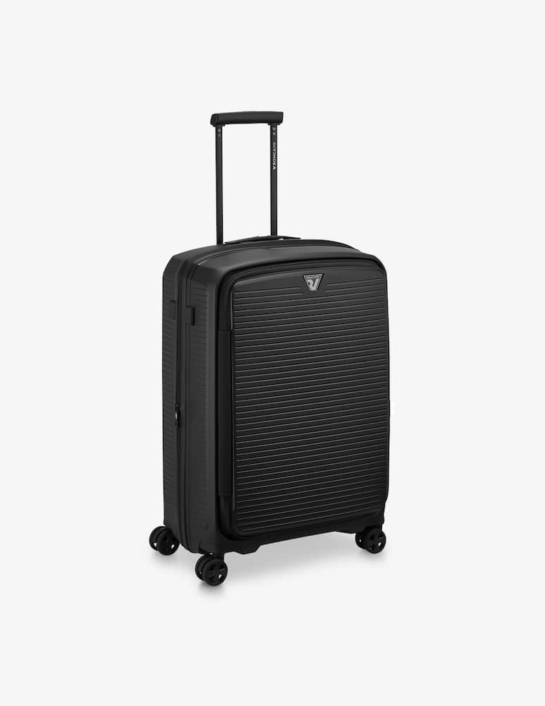 rinascente Roncato Arcade Dlx Trolley Medio 67 Cm Espandibile - Nero