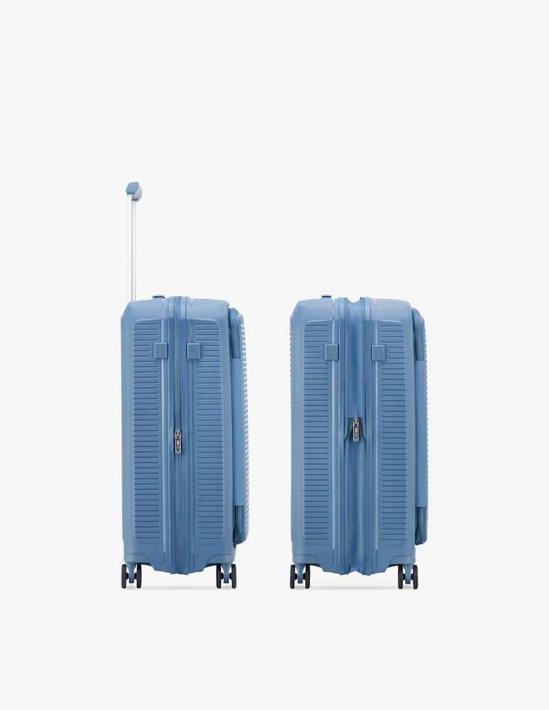 rinascente Roncato Arcade Dlx Medium Spinner 67 Cm Expandable - Avio Blue