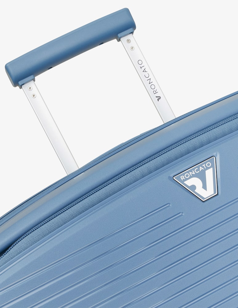 rinascente Roncato Arcade Dlx Medium Spinner 67 Cm Expandable - Avio Blue