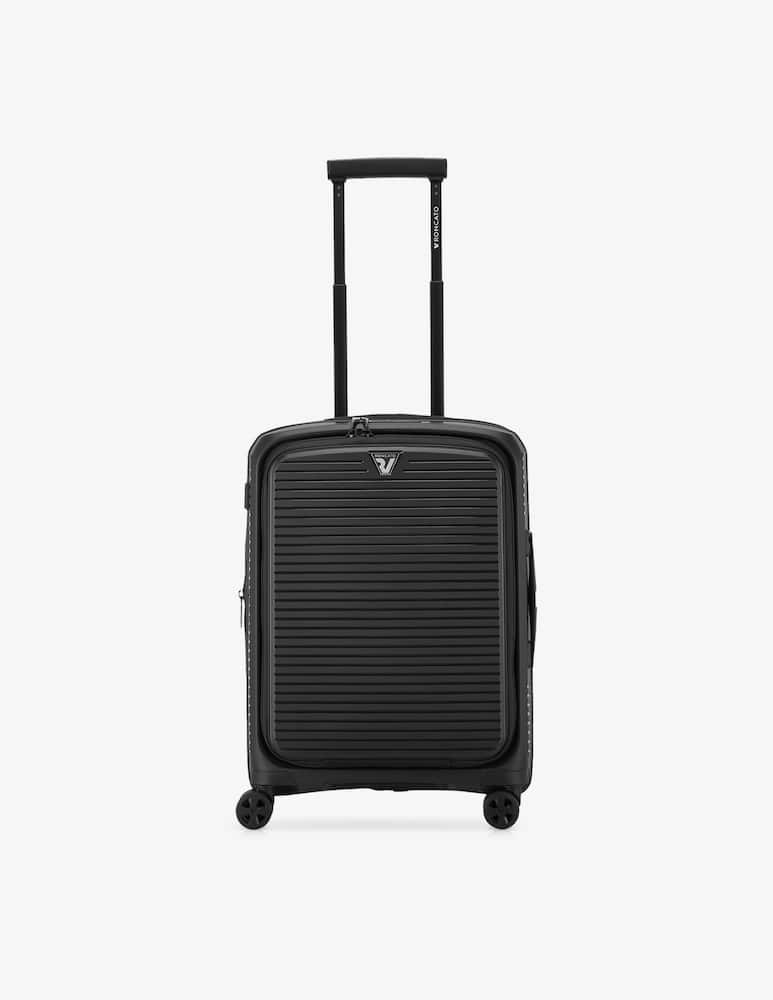 rinascente Roncato Arcade Dlx Cabin Spinner Expandable - Black