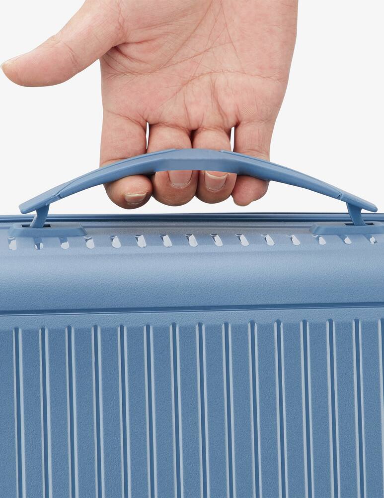 rinascente Roncato Arcade Dlx Cabin Spinner Expandable - Avio Blue