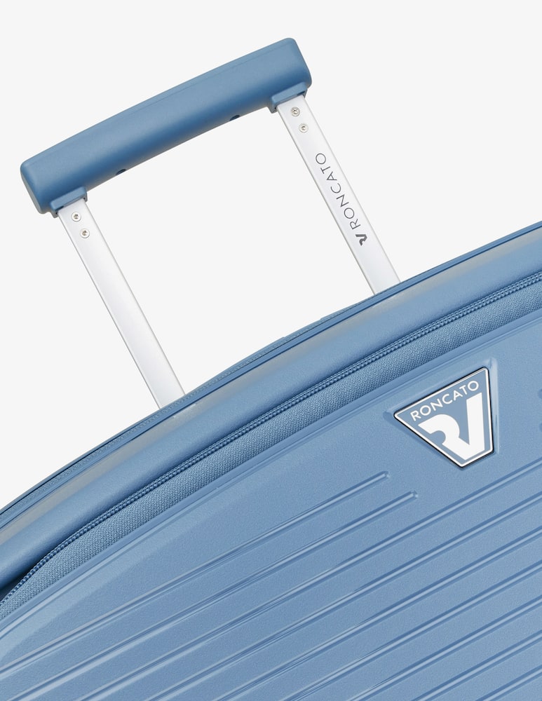 rinascente Roncato Arcade Dlx Cabin Spinner Expandable - Avio Blue