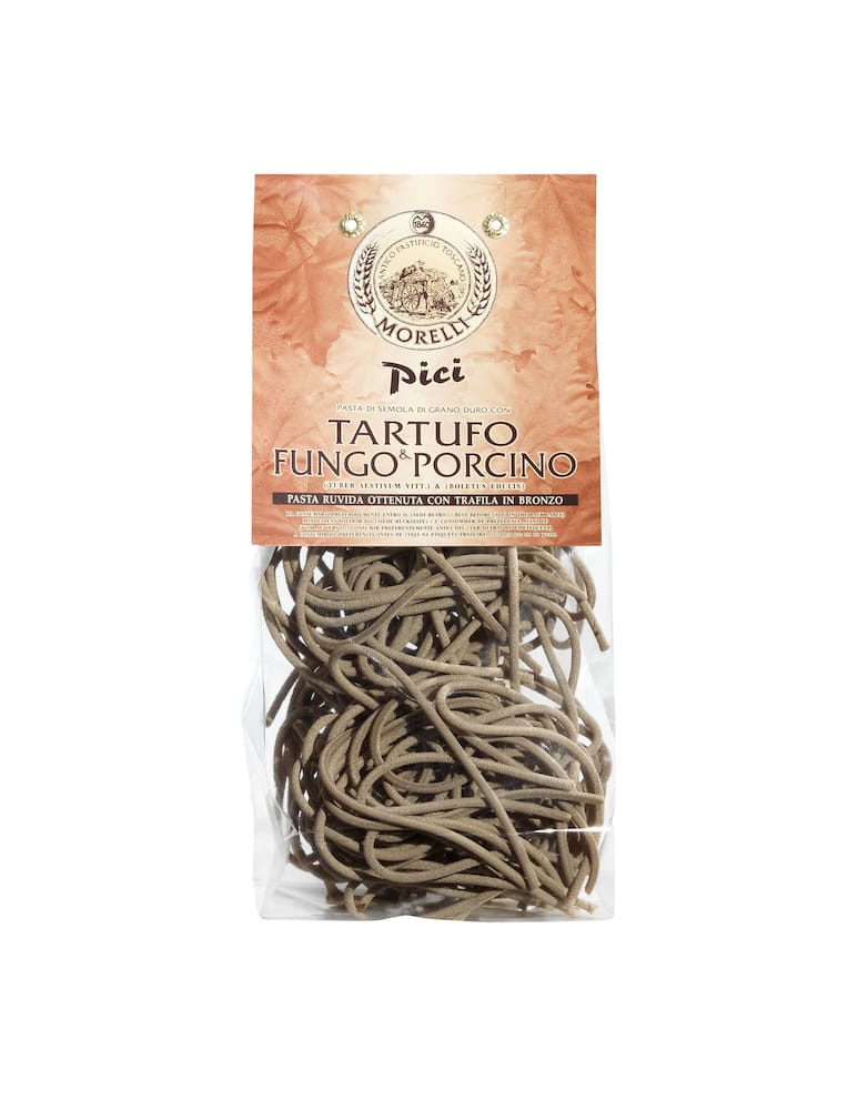 Morelli Pici Dritti Tartufo e Funghi Porcini 250g - immagine 1 Morelli Pici Dritti Tartufo e Funghi Porcini 250g - immagine 1