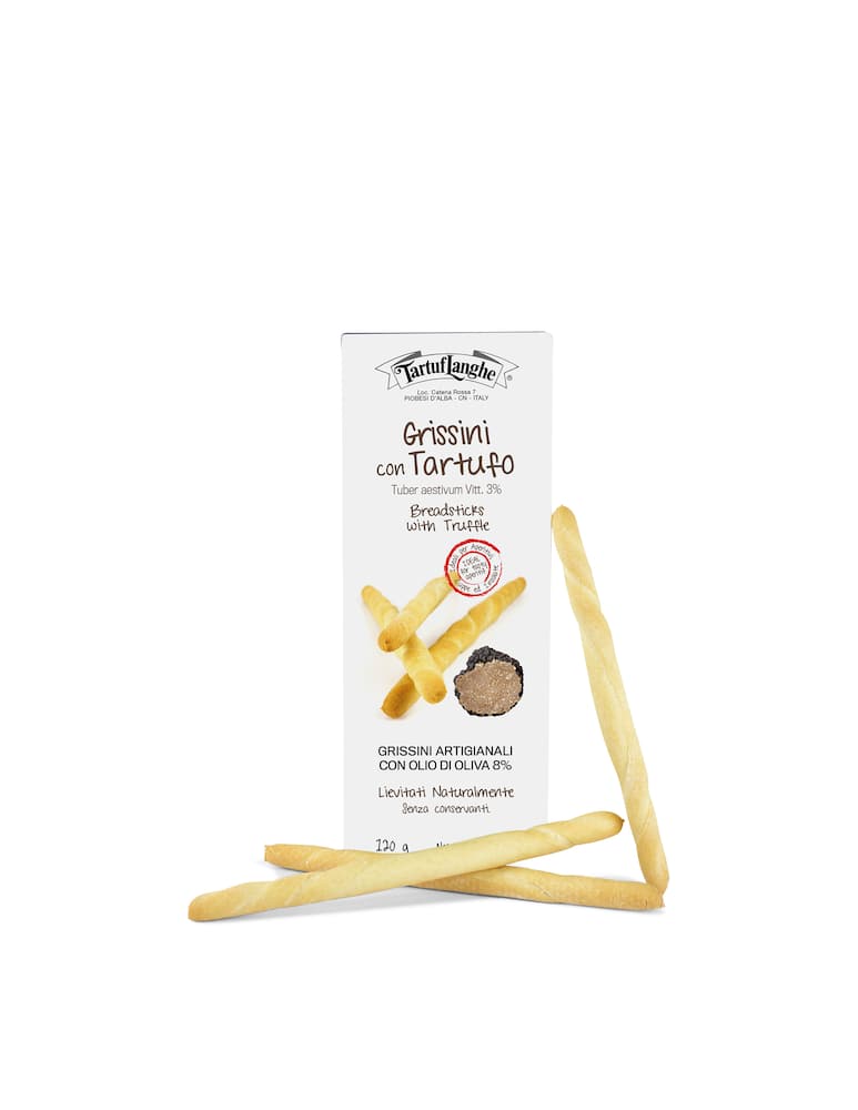 Tartuflanghe Grissini con tartufo - artigianali con olio d'oliva 8% - immagine 1 Tartuflanghe Grissini con tartufo - artigianali con olio d'oliva 8% - immagine 1