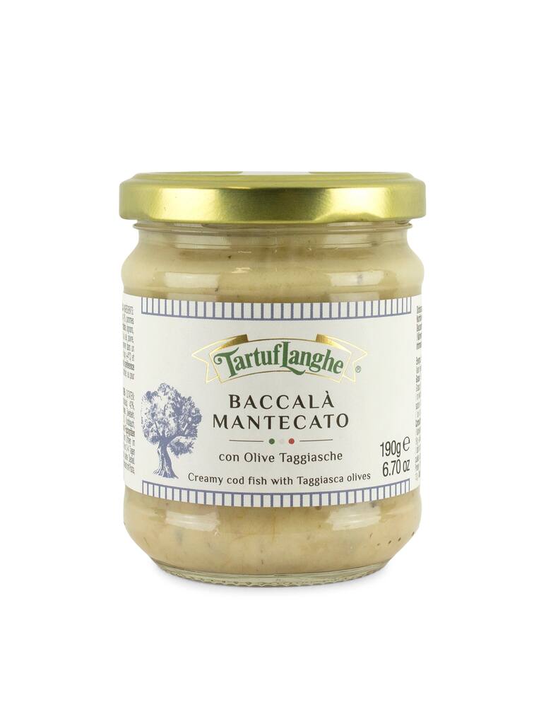 Tartuflanghe Baccala' mantecato con olive taggiasche - immagine 2 Tartuflanghe Baccala' mantecato con olive taggiasche - immagine 2