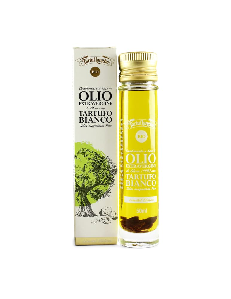 Tartuflanghe Extra virgin olive oil with white truffle 50 ml - picture 2 Tartuflanghe Extra virgin olive oil with white truffle 50 ml - picture 2