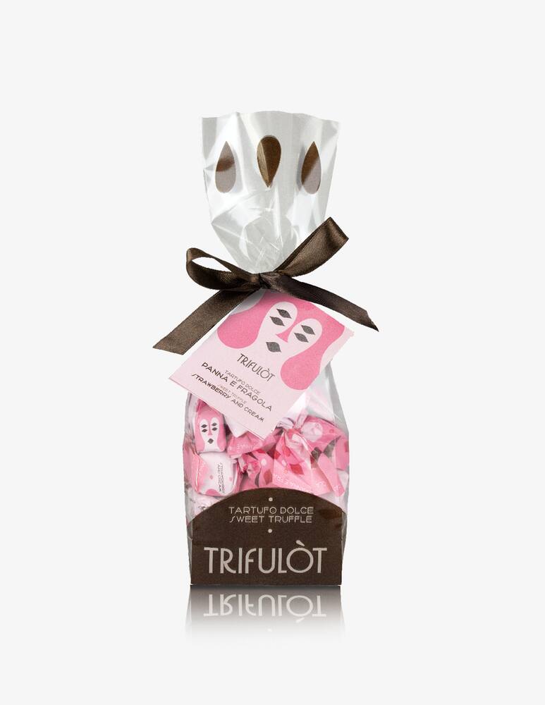 Tartuflanghe Trifulot Tartufo Dolce Panna Fragola 180g - immagine 1 Tartuflanghe Trifulot Tartufo Dolce Panna Fragola 180g - immagine 1