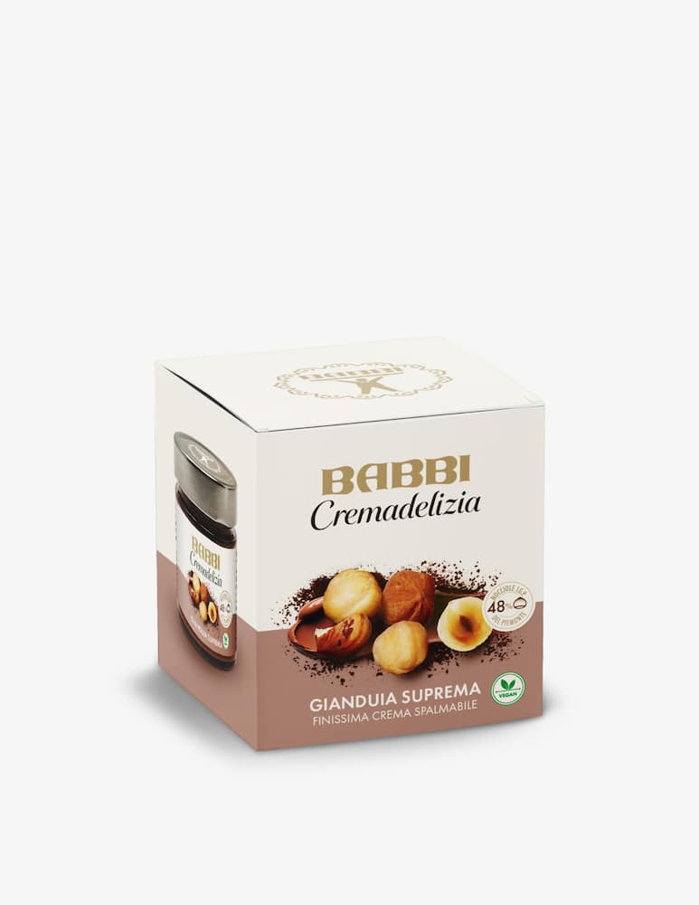 Babbi Cremadelizia Gianduia Suprema 260g - immagine 2 Babbi Cremadelizia Gianduia Suprema 260g - immagine 2