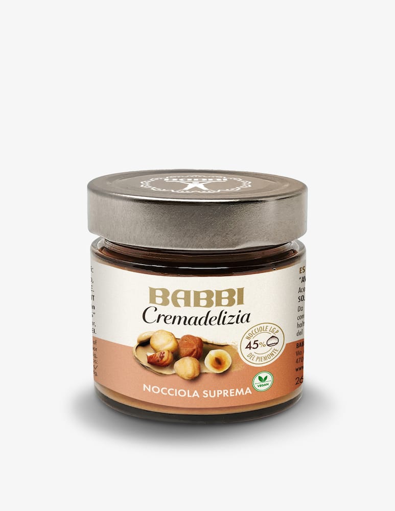 Babbi Cremadelizia Supreme Hazelnut 260g - picture 1 Babbi Cremadelizia Supreme Hazelnut 260g - picture 1