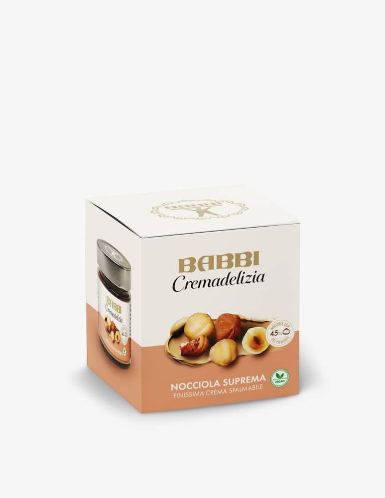 Babbi Cremadelizia Supreme Hazelnut 260g - picture 2 Babbi Cremadelizia Supreme Hazelnut 260g - picture 2