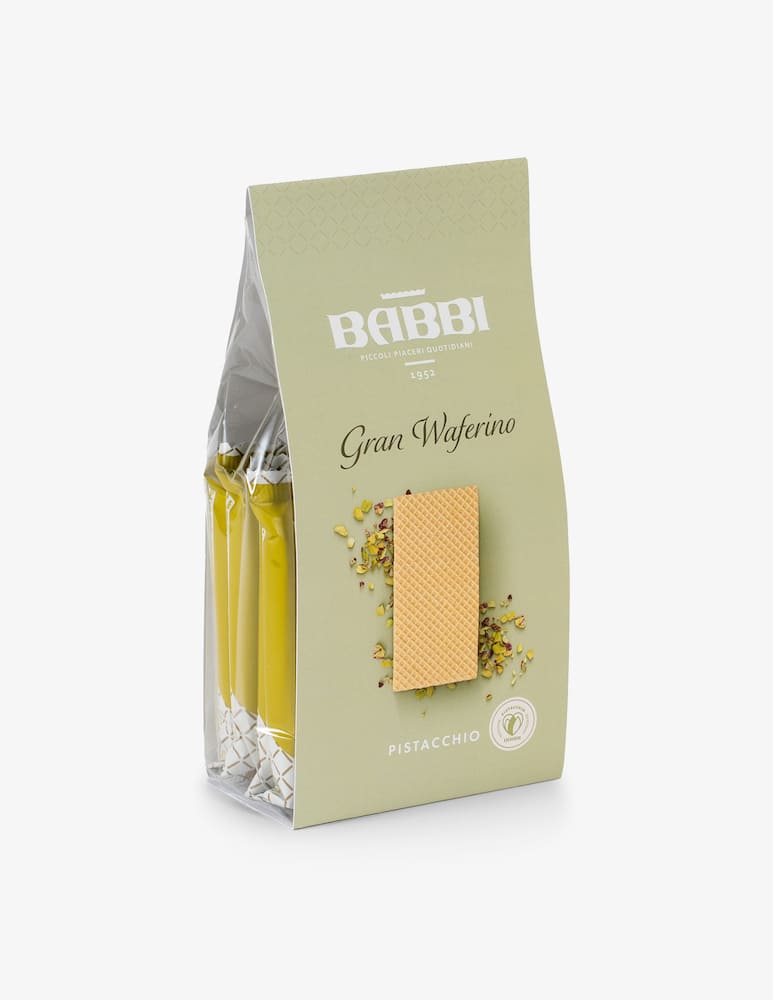 rinascente Babbi Gran Waferino Pistacchio Dolci Pensieri 8 Pz