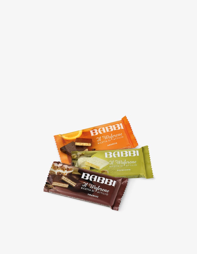 rinascente Babbi Waferone Dolci Pensieri 6 Pcs