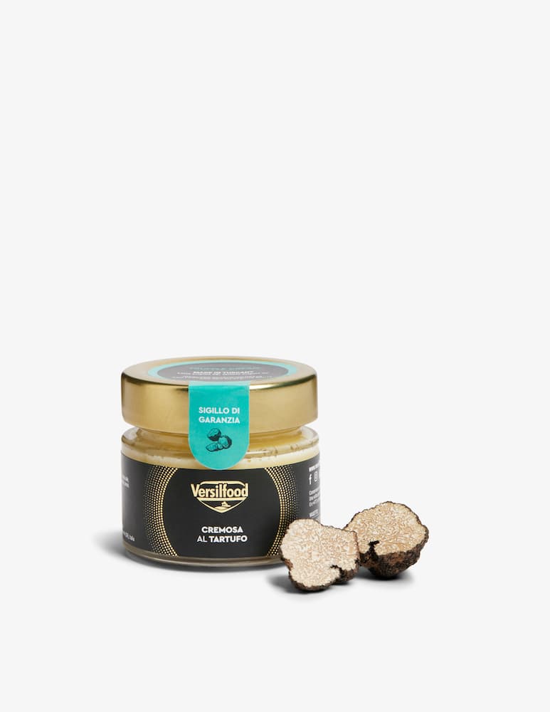 Versilfood Cremosa a base di burro e grassi vegetali al tartufo 80g - immagine 1 Versilfood Cremosa a base di burro e grassi vegetali al tartufo 80g - immagine 1