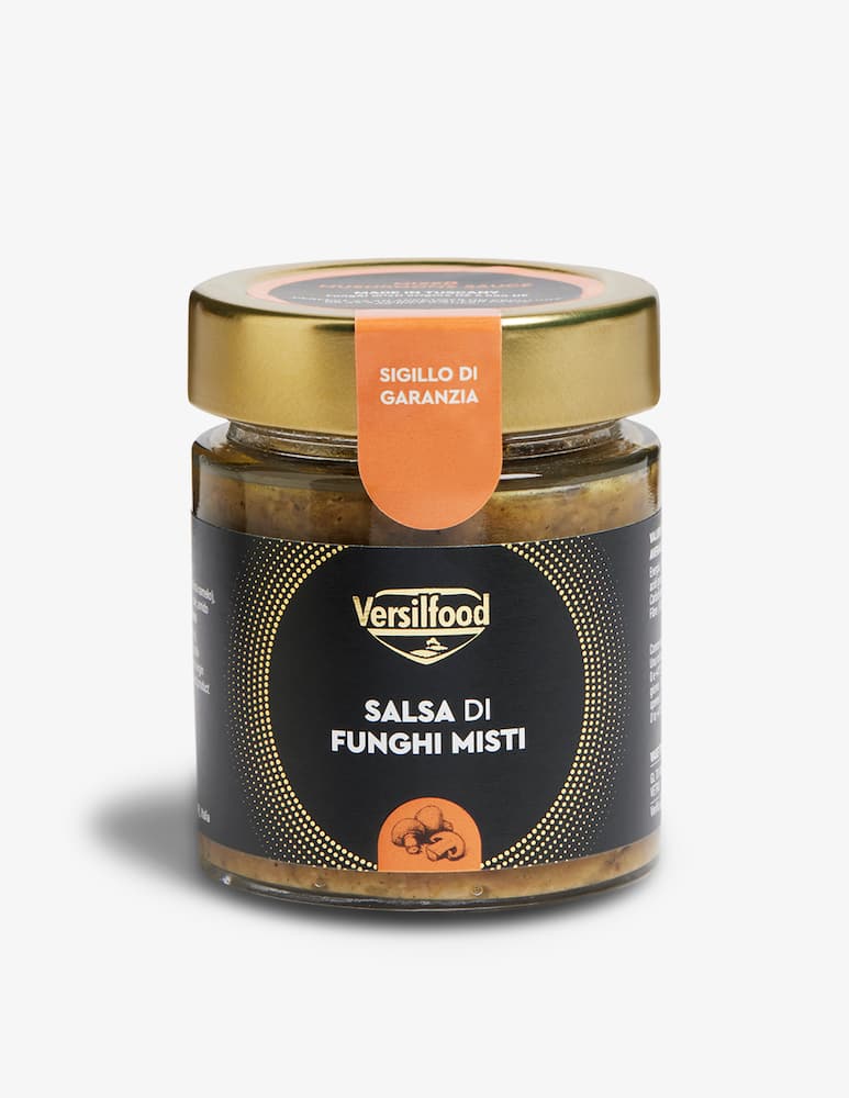 Versilfood Salsa a base di funghi misti 120g - immagine 1 Versilfood Salsa a base di funghi misti 120g - immagine 1