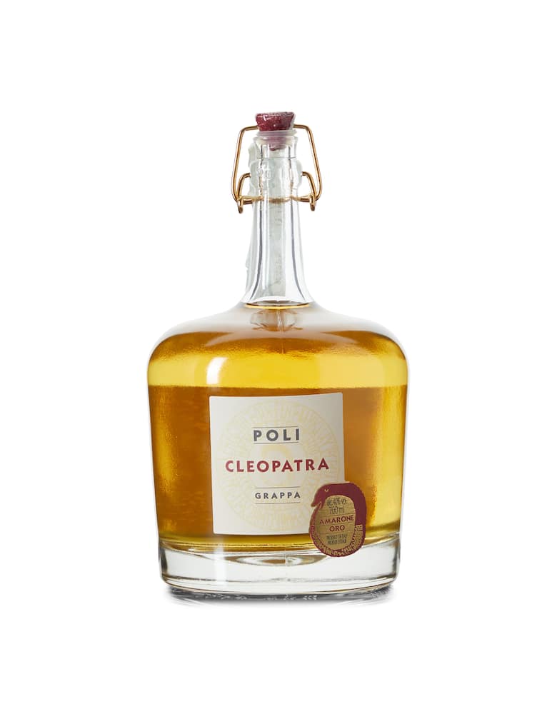 rinascente Poli Cleopatra Grappa Amarone Oro (with case)