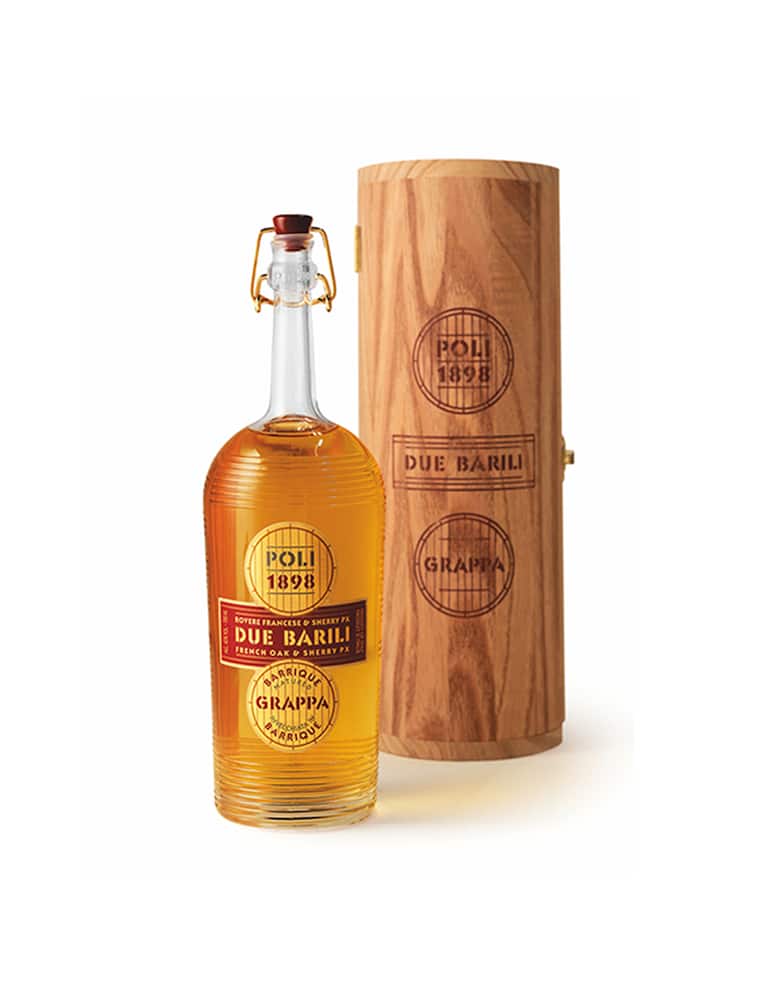 Poli Distillerie Grappa Due Barili 700ml - immagine 1