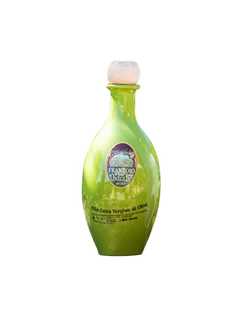 Frantoio Sant'Agata Bottiglia Olio ceramica verde Clivi 500ml - immagine 1 Frantoio Sant'Agata Bottiglia Olio ceramica verde Clivi 500ml - immagine 1