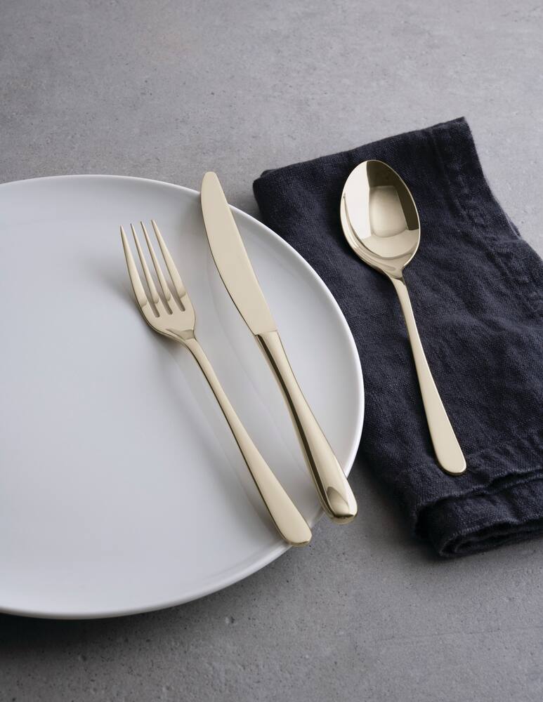 rinascente Sambonet Set Posate Tavola Monoblocco 24 Pz