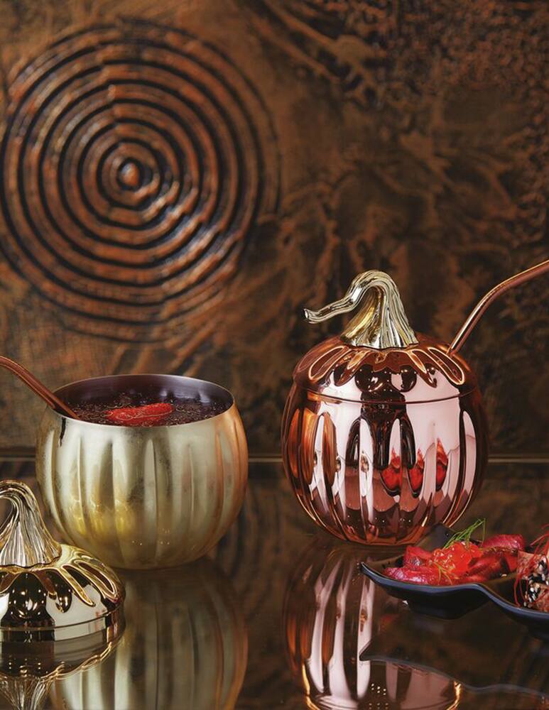 rinascente Paderno 12 Cannucce Curve - Rame