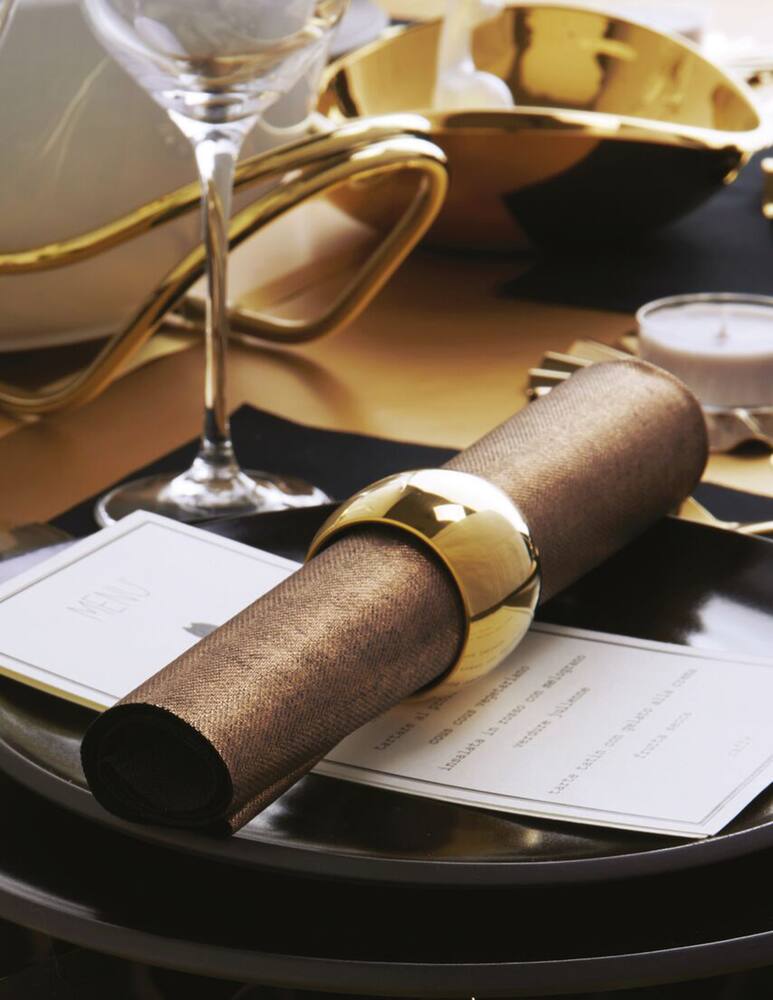 rinascente Sambonet Napkin Alloy - Gold