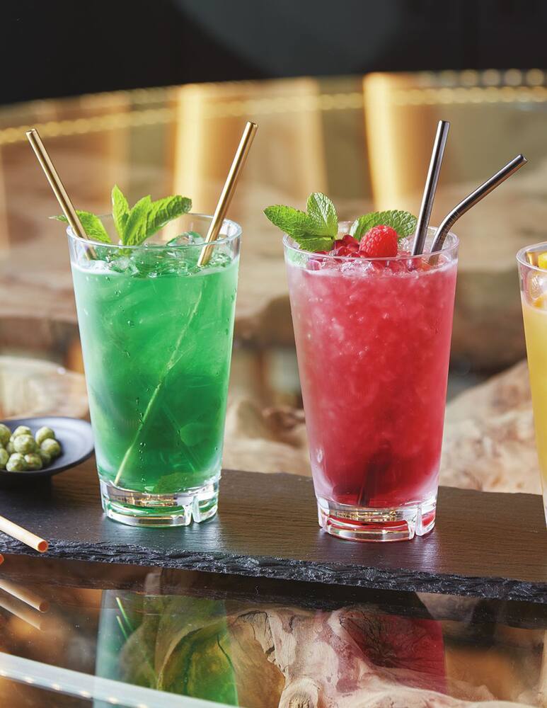 rinascente Sambonet Straws with pipe cleaners 6 pcs - Gold