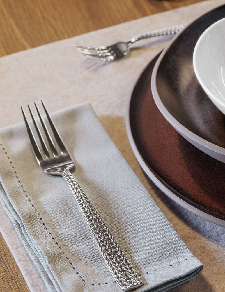 rinascente Sambonet Confezione Regalo 6 Forchette Dolce - Acciaio Inox