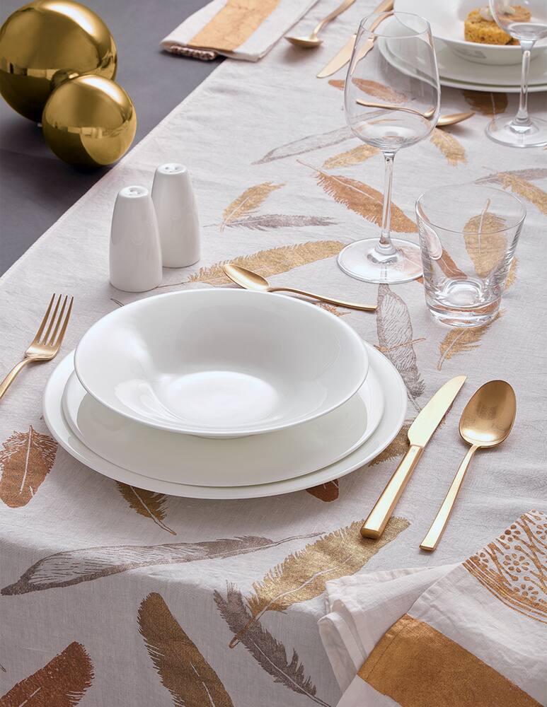 rinascente Arthur Krupp Neve Set Piatti 18 pezzi - Bianco