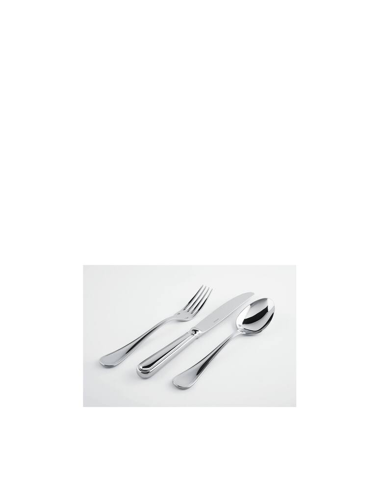 rinascente Sambonet Set 24 Pz Manico Orfèvre Contour - Acciaio Inox