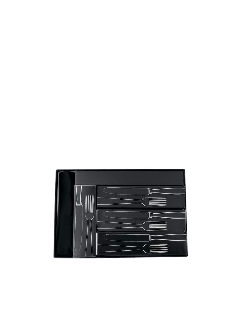 Sambonet Set 24 Pz Monoblock Linea Q - Stainless steel - picture 3 Sambonet Set 24 Pz Monoblock Linea Q - Stainless steel - picture 3