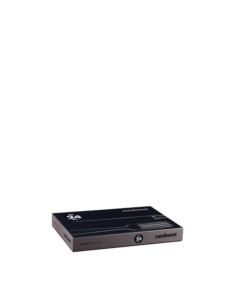 Sambonet Set 24 Pz Monoblock Linea Q - Stainless steel - picture 4 Sambonet Set 24 Pz Monoblock Linea Q - Stainless steel - picture 4