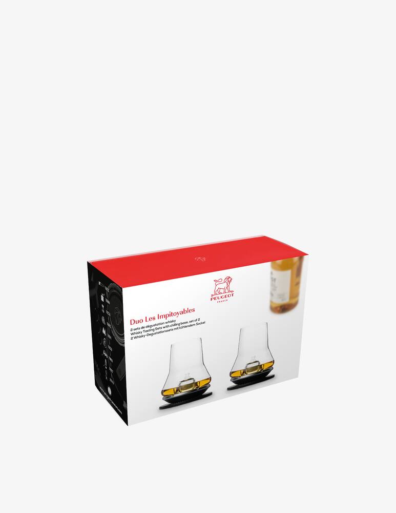 rinascente Peugeot Atmosphere Set Of 2 Tasting Glasses Cl 38
