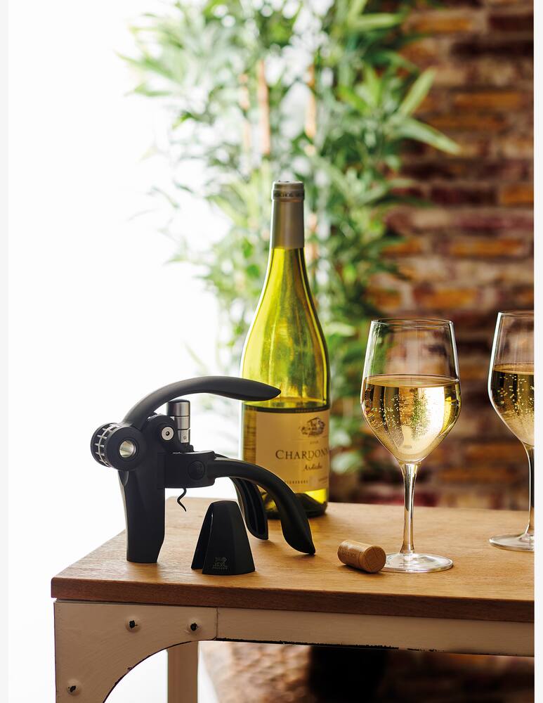 rinascente Peugeot Baltaz Cavatappi A Leva Con Tagliacapsule Nero