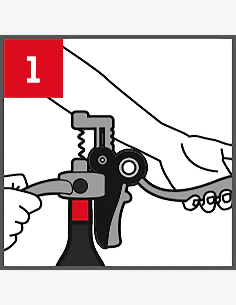 rinascente Peugeot Baltaz Cavatappi A Leva Con Tagliacapsule Nero