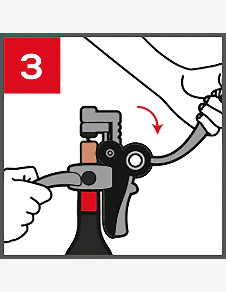 rinascente Peugeot Baltaz Cavatappi A Leva Con Tagliacapsule Nero