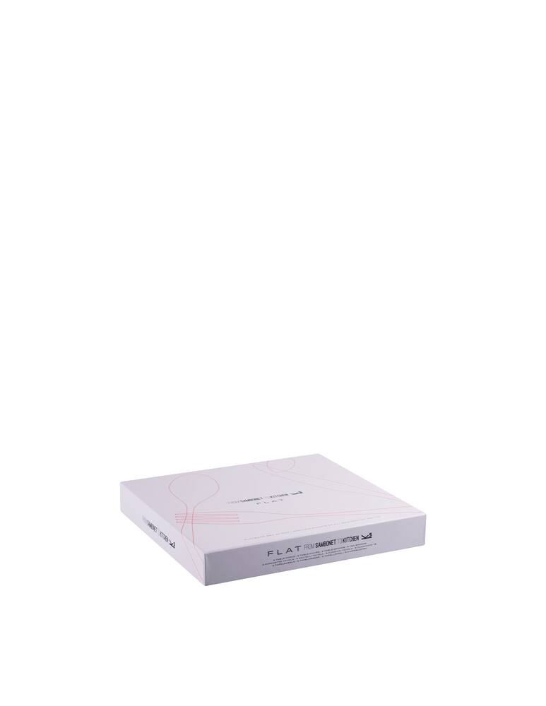 rinascente Sambonet Set 24 Pz Monoblocco Flat - Acciaio Inox