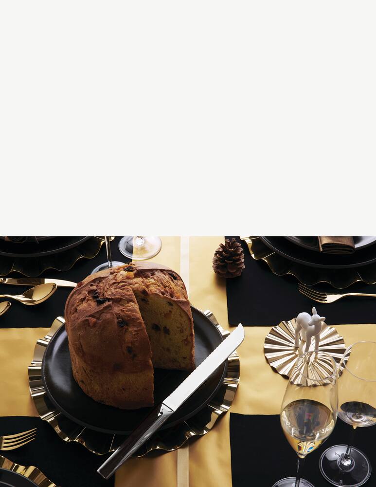 rinascente Sambonet Coltello Panettone Cm 32 - Acciaio Inox