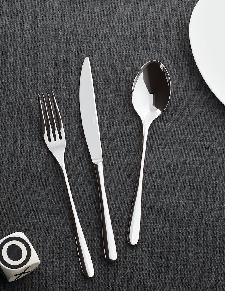 rinascente Sambonet Servizio 24 Pz Monoblocco Taste - Acciaio Inox