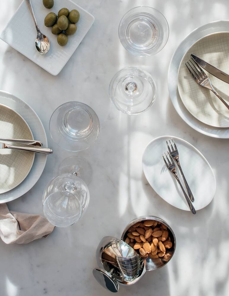 rinascente Sambonet Servizio 24 Pz Monoblocco Taste - Acciaio Inox