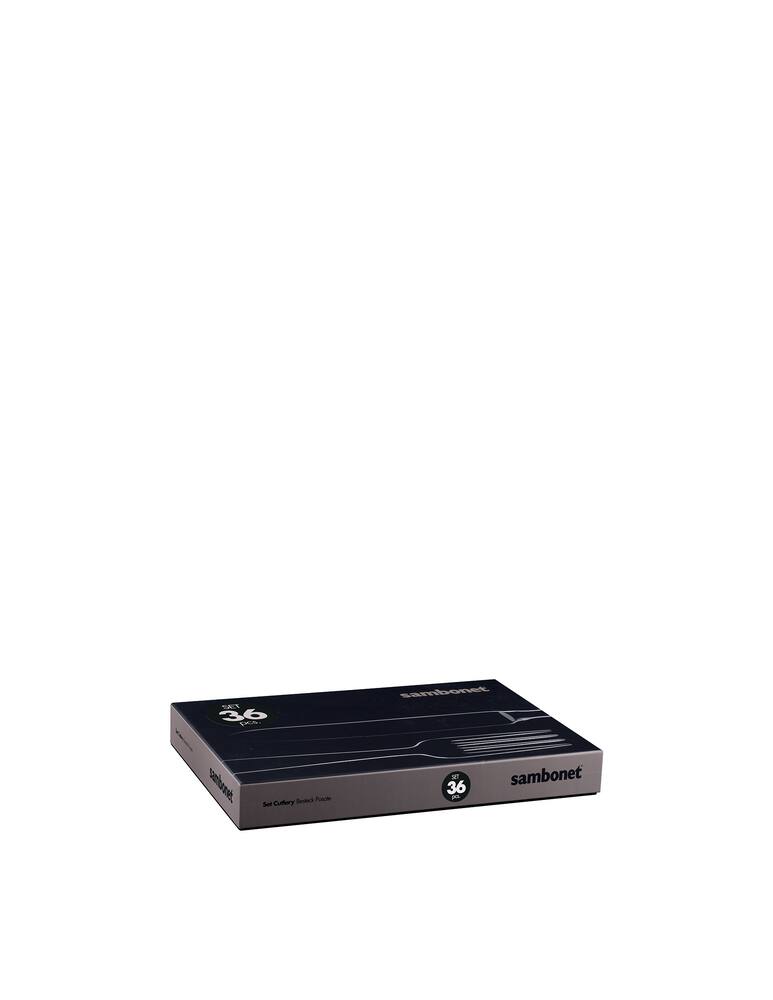 rinascente Sambonet Set 36 Pz Monoblocco Astrid - Acciaio Inox