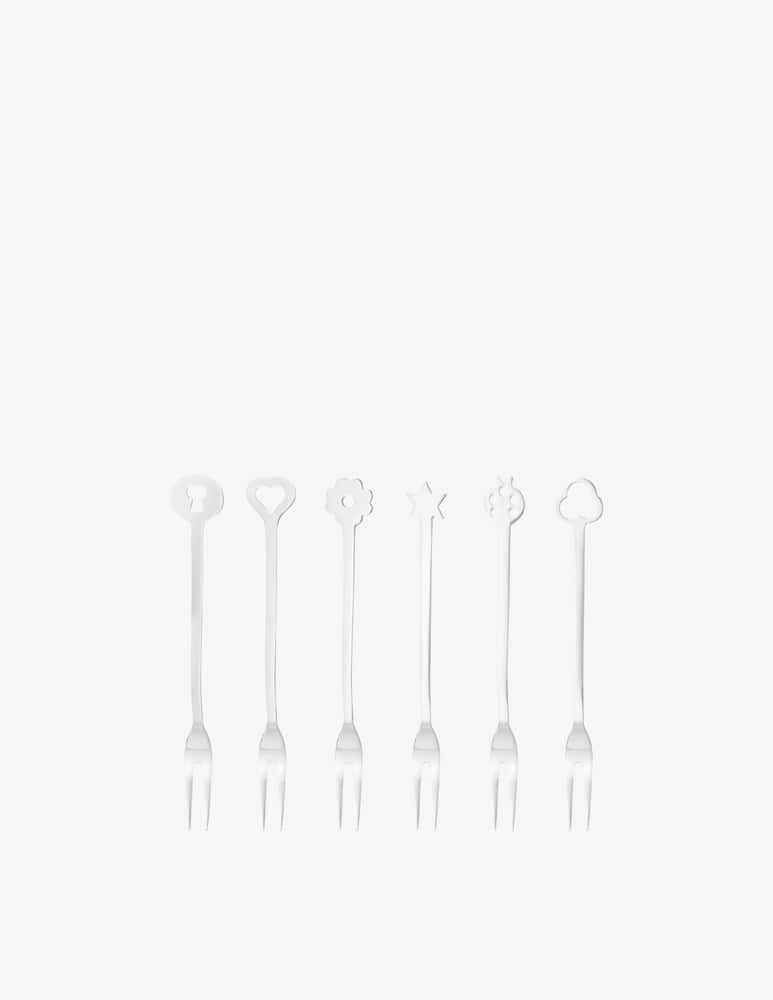 rinascente Sambonet New Portaf forks 6 pcs. set - Stainless steel