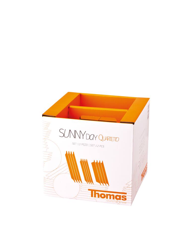 rinascente Sambonet Sunny Day Set Piatti 12 pezzi
